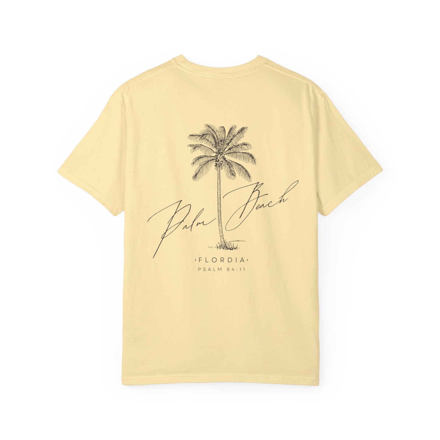 "Palm Beach" Unisex Garment-Dyed Tee