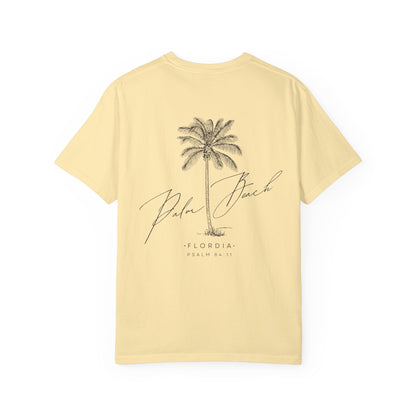 "Palm Beach" Unisex Garment-Dyed Tee