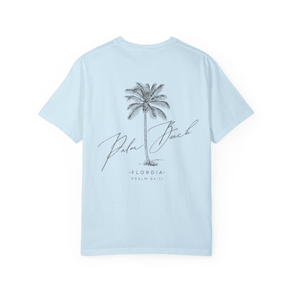 "Palm Beach" Unisex Garment-Dyed Tee