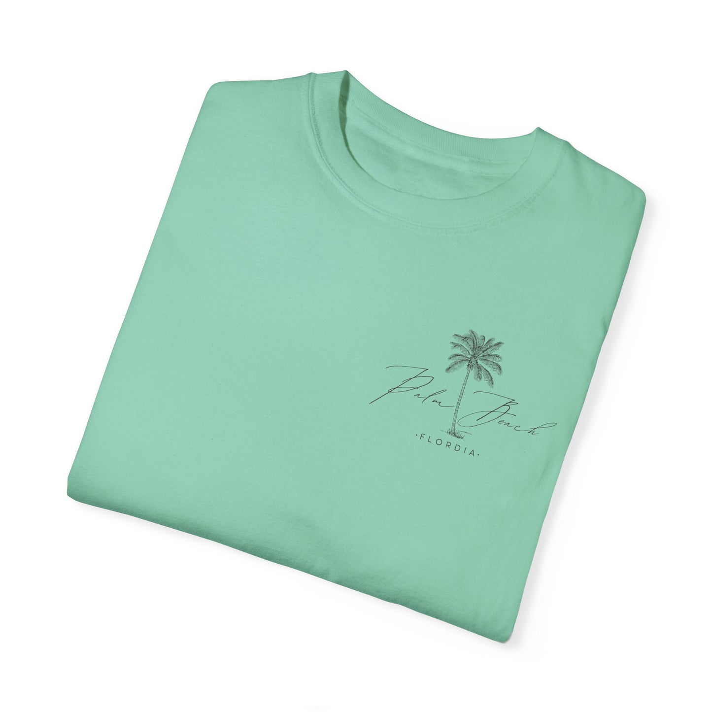 "Palm Beach" Unisex Garment-Dyed Tee