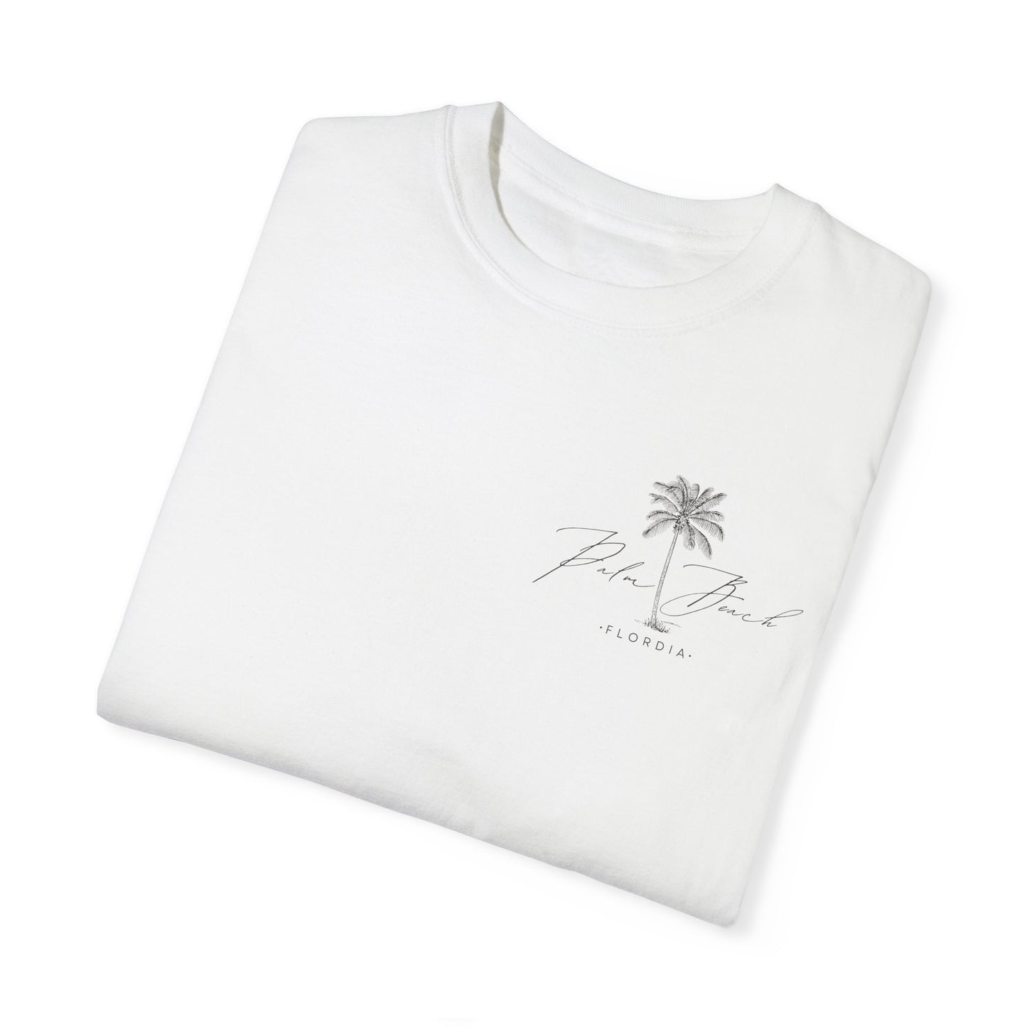 "Palm Beach" Unisex Garment-Dyed Tee