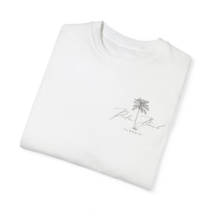 "Palm Beach" Unisex Garment-Dyed Tee