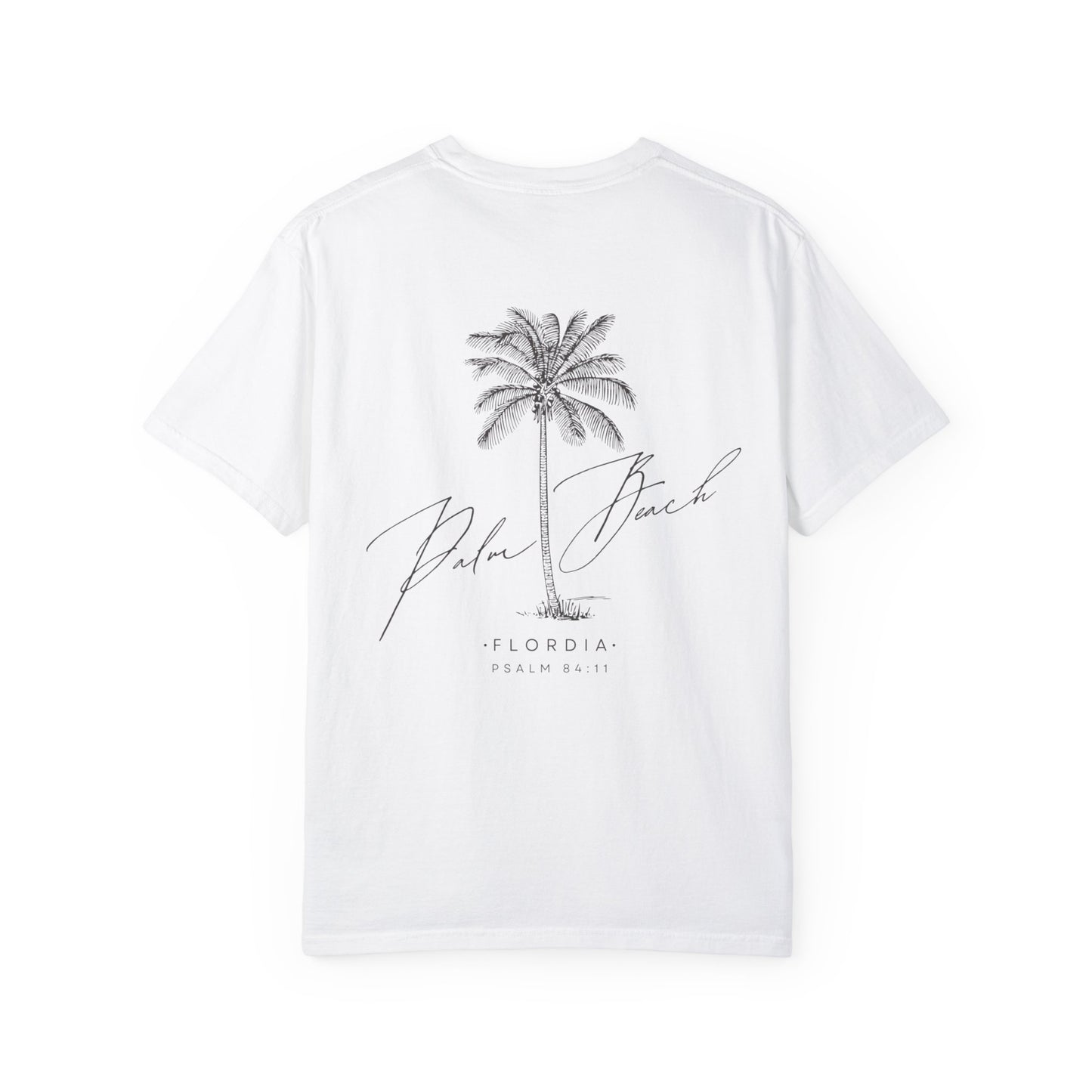 "Palm Beach" Unisex Garment-Dyed Tee