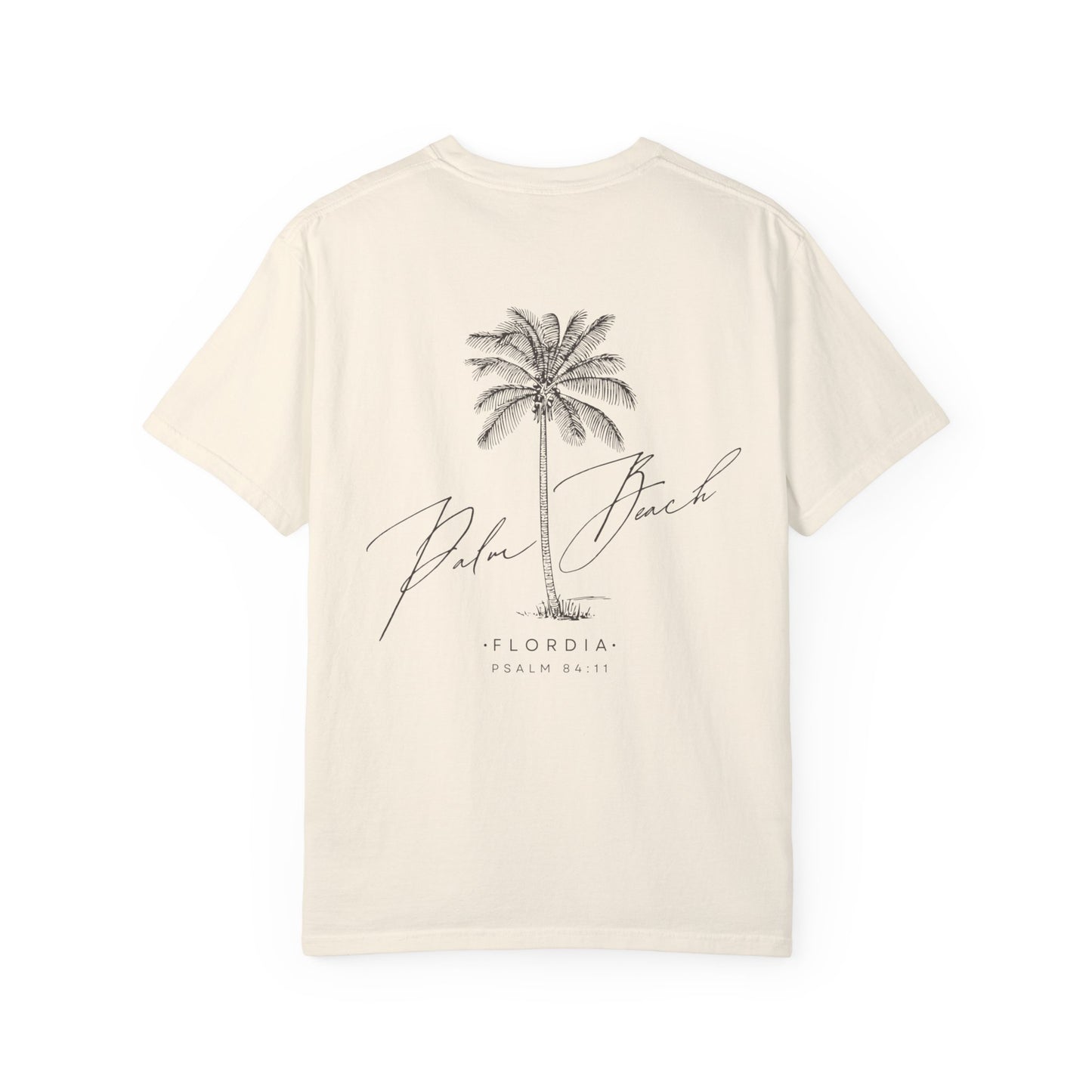 "Palm Beach" Unisex Garment-Dyed Tee