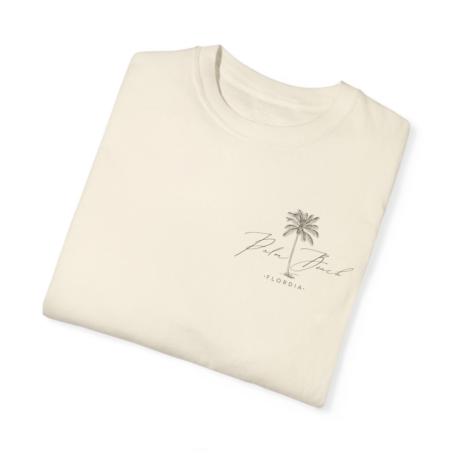 "Palm Beach" Unisex Garment-Dyed Tee