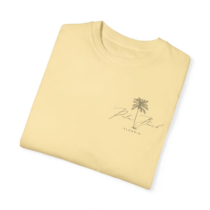 "Palm Beach" Unisex Garment-Dyed Tee