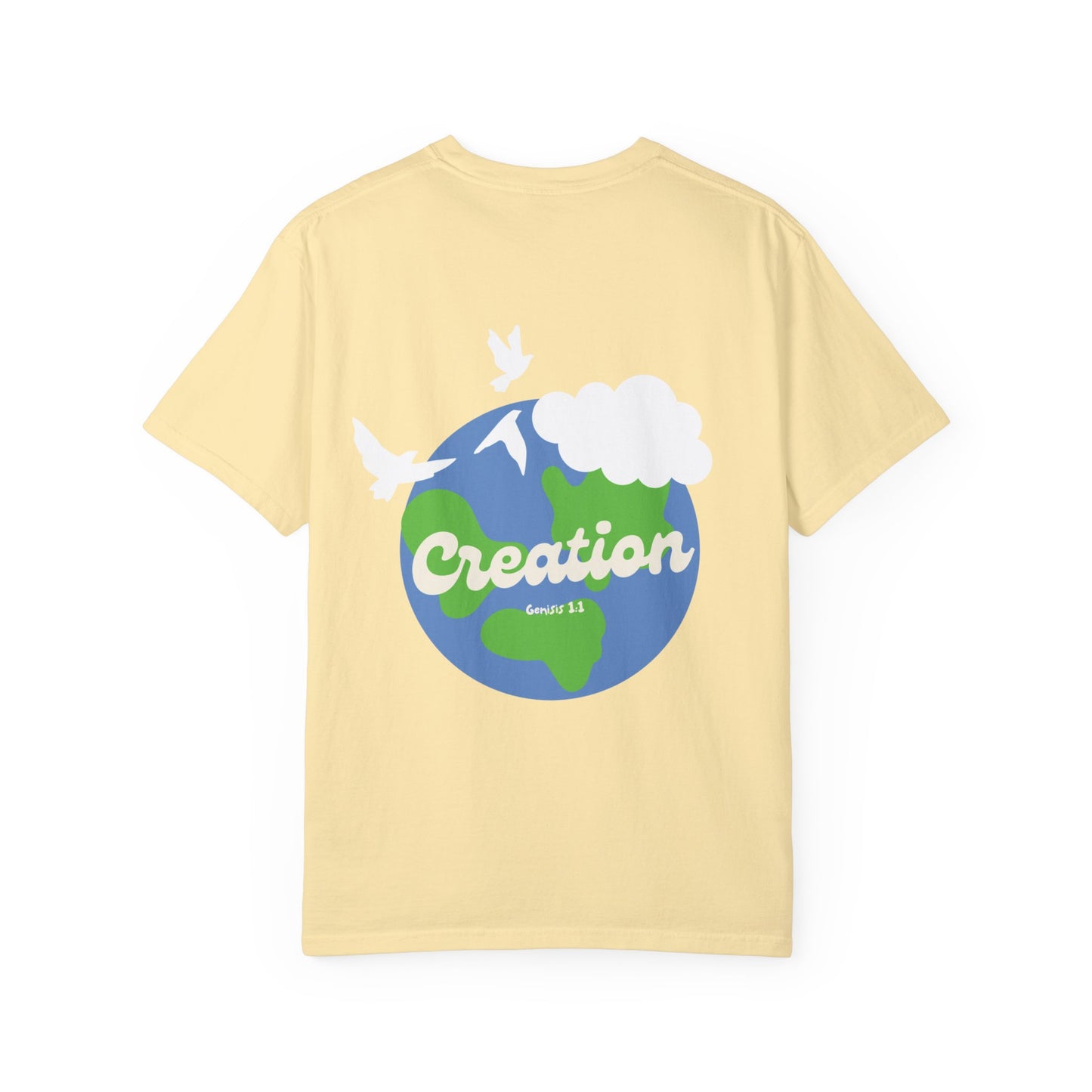 "Creation" Unisex Garment-Dyed Tee