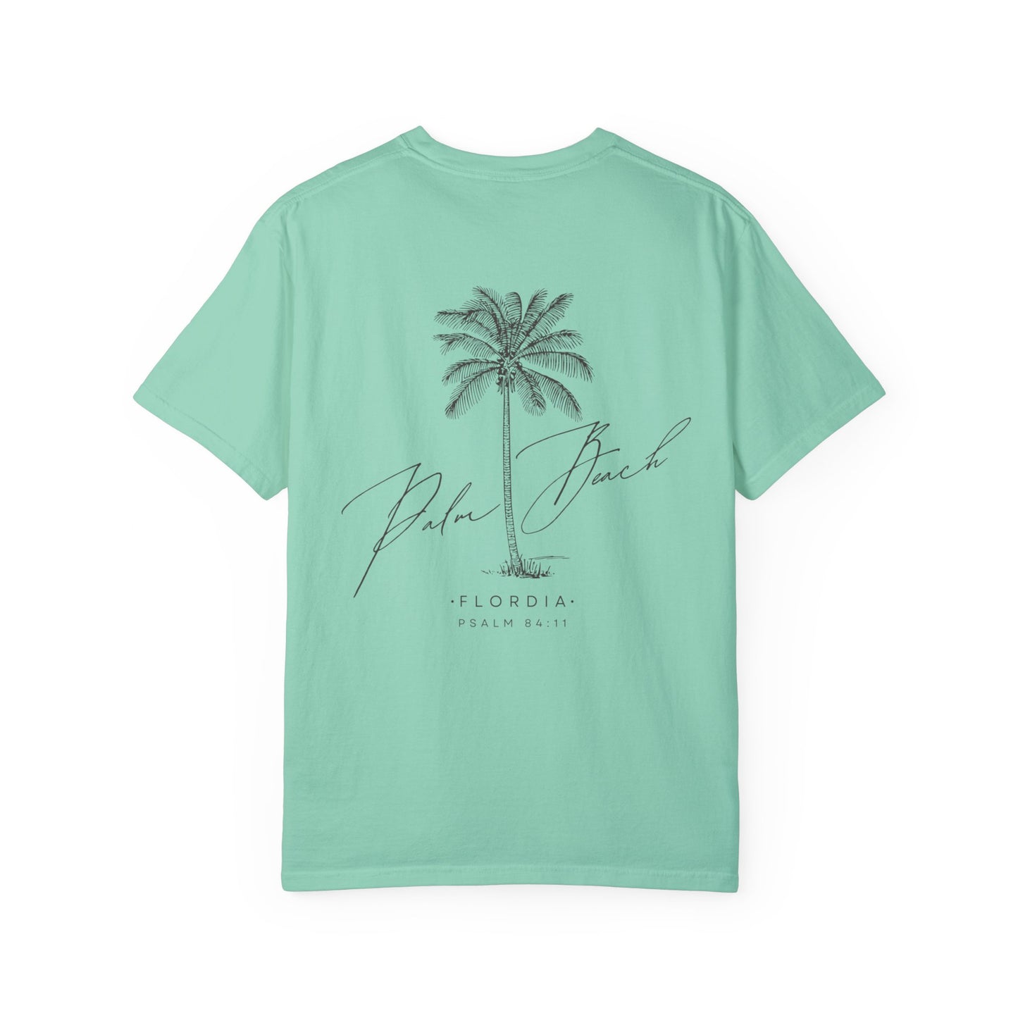 "Palm Beach" Unisex Garment-Dyed Tee