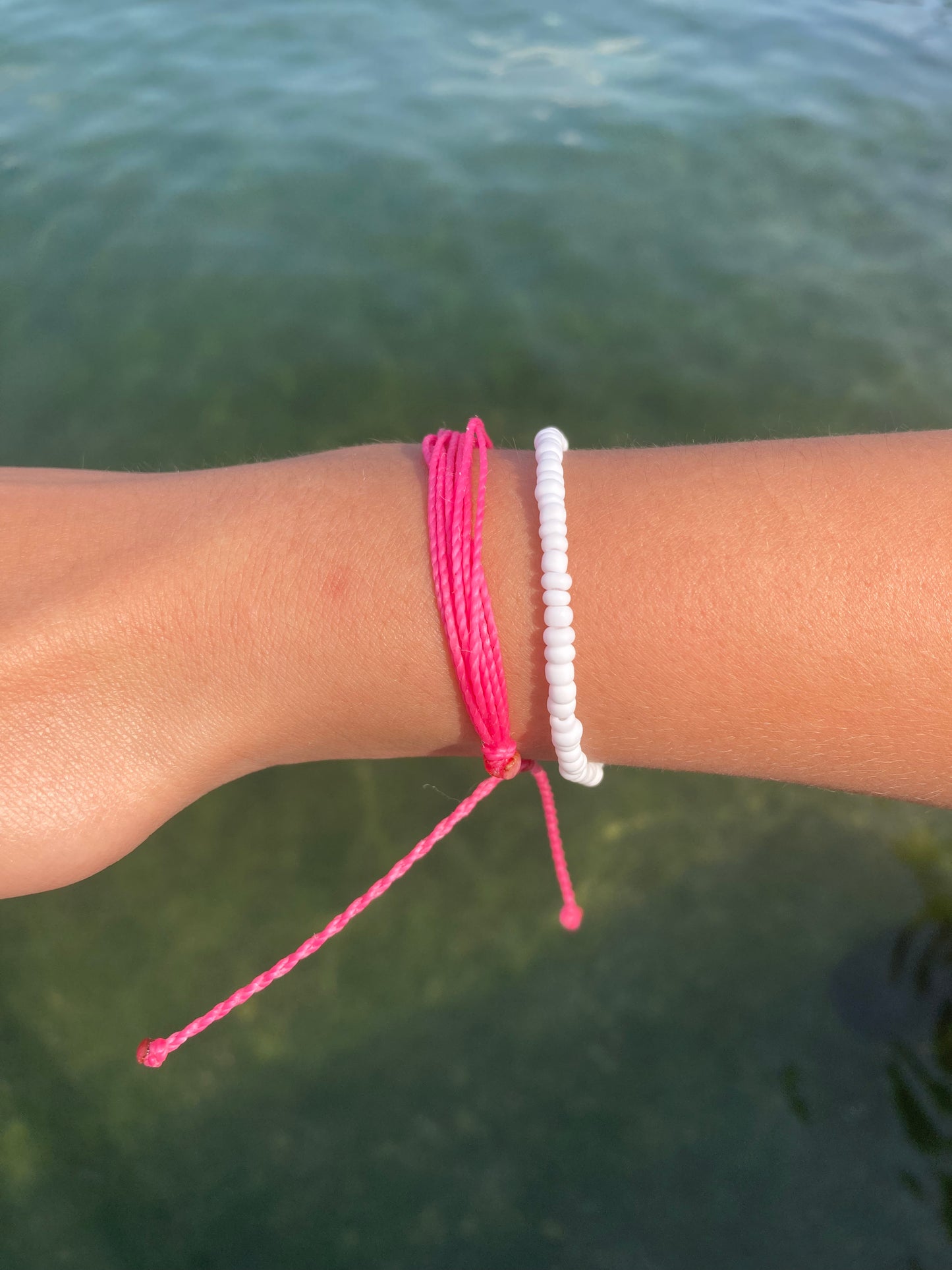 Wax Bracelet | "Hot Pink"