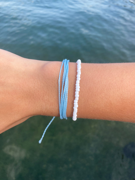 Wax Bracelet | Blue